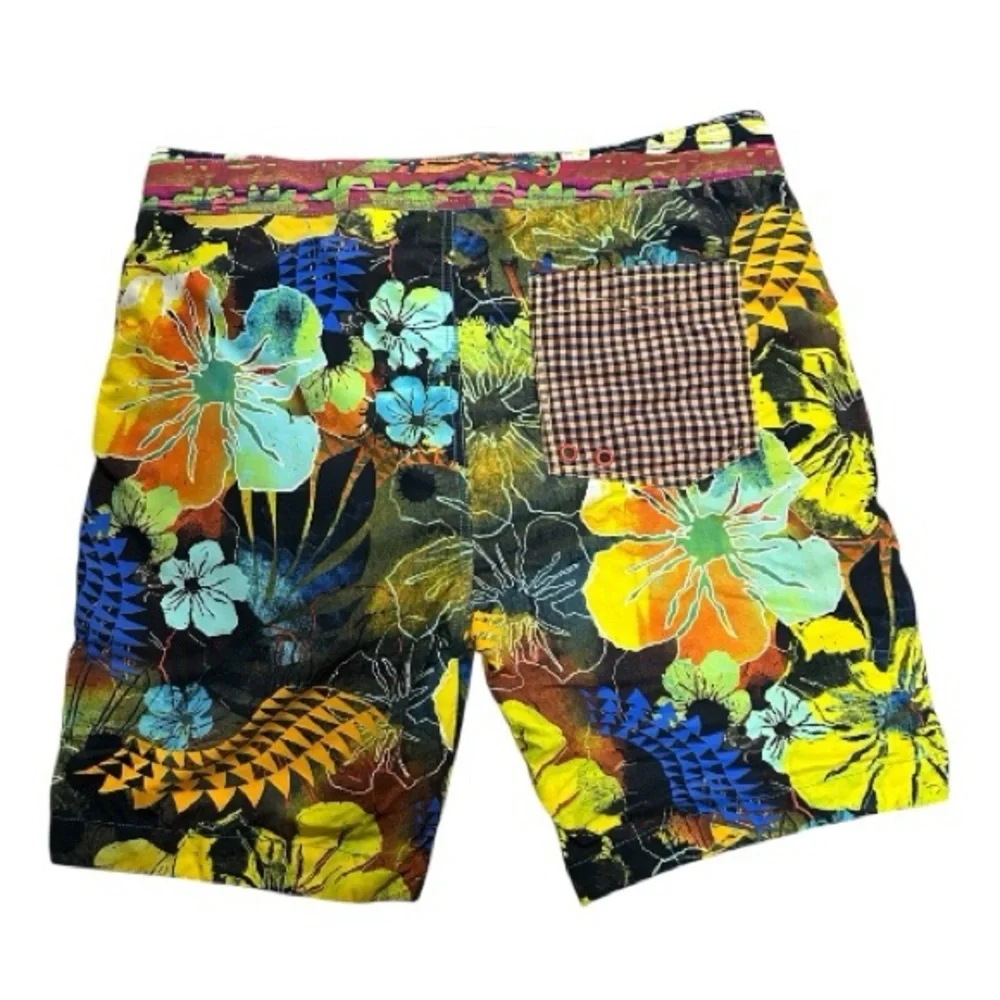 Robert Graham Multicolor Swim Trunks Size 38